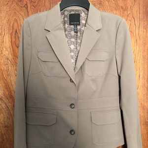 Army green The Limited blazer size 8